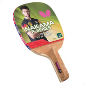 Nakama P-4 Penhold Racket: Butterfly Pre-Assembled Penhold Racket
